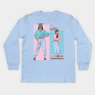 No Man May Have Denim Like These Kids Long Sleeve T-Shirt